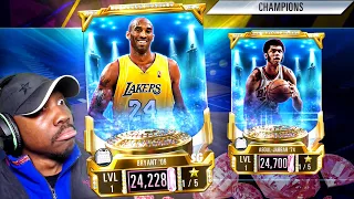 *new* PINK DIAMOND KOBE BRYANT CHAMPIONS PACK OPENING! NBA 2K Mobile Season 3