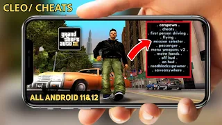 GTA 3 Cleo Mods 2022 | How To Install Gta 3 Cleo Cheats For Android | Supported All Android Version