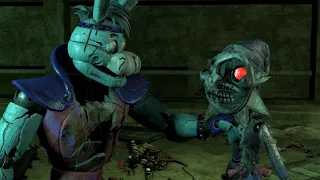 (FNAF SB RUIN/SFM) POV: Glamrock Bonnie and Eclipse spots Monty