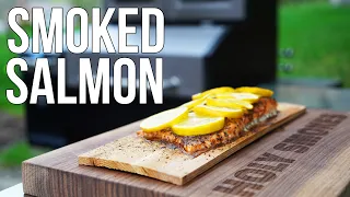 The BEST Smoked Cedar Plank Salmon You'll Ever Have!