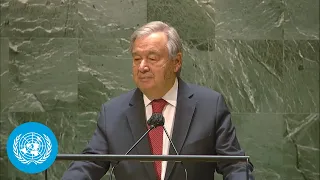 Proposed programme budget for 2022- UN Chief (13 October 2021)