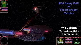 RBG Galaxy Refit VS The Doomsday Machine | Picard Violin Music | Star Trek Bridge Commander |