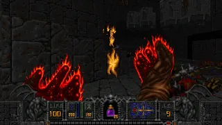 Hexen: Deathkings of the Dark Citadel (1996): Blight: Pyre and End (Cleric, Skill 4)