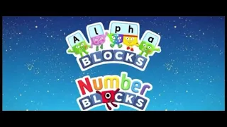 Alphablocks And Numberblocks Theme Song High Pitch (1st Anniversary Special)