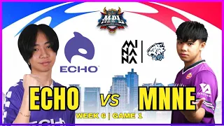 ECHO VS MINANA EVOS | GAME 1 | REGULAR SEASON WEEK 6