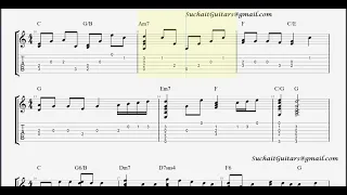 I Don't Wanna Miss a Thing (all 3 parts) Aerosmith - Rockschool Acoustic Grade 3 Guitar Lesson