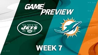 New York Jets vs. Miami Dolphins | Week 7 Game Preview | NFL