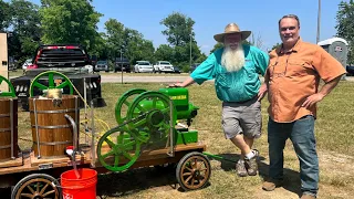 Antique Hit & Miss Engines, Tractors, Trucks, Cars, Ice Cream Machine, Vintage Mowers & Machinery