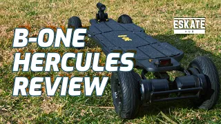 Best Value For Money All-Terrain Electric Skateboard - B-One Hercules Carbon AT Review