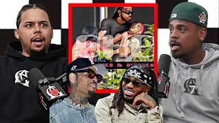 "IS THAT TAKEOFF😮" Quavo GOES OFF On Chris Brown! (Over H*es & B**ches Diss) REACTION