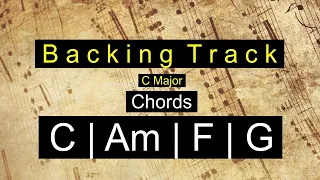 Rock - Pop Backing Track - C MAJOR - 110 BPM 4/4 Time Signature | C | Am | F | G |