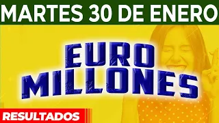 Resultado del sorteo Euromillones del Martes 30 de Enero del 2024. 😱🤑💰💵