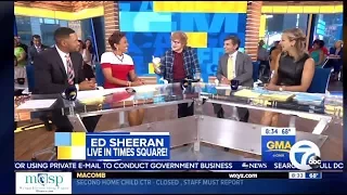 Ed Sheeran - Chats Career On (GMA)