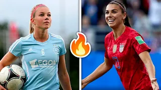 10 MUJERES FUTBOLISTAS más GUAPAS del mundo ⚽🔥