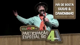 Gaudêncio no 4 AMIGOS - PIÁ DE BOSTA / SUSHI / DANONINHO | Cris Pereira