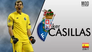 Iker Casillas | FC Porto | Best Saves | 2016/17 - HD