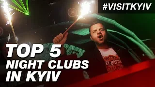 TOP 5 night clubs in Kyiv. #visitkyiv