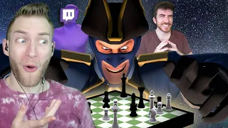 BREAKING EVERY RULE!!! Reacting to "I created the ultimate Chess Ai (it can cheat)" by DougDoug