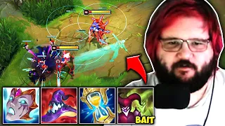 This is why you NEVER pick an assassin into Pink Ward's Shaco...