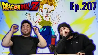 Trunks Is A Super Saiyan! Dragon Ball Z Reaction Ep.207