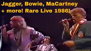Jagger, McCartney, Bowie, Elton John + More Perform Together!