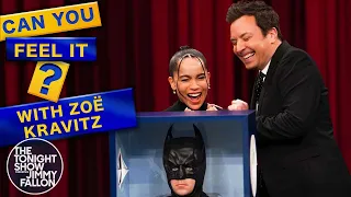 Can You Feel It? with Zoë Kravitz | The Tonight Show Starring Jimmy Fallon