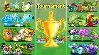 Tournament 24 Best Plant Chinese & International - Who Will Win? - PvZ 2 Plant Vs Plant