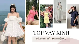 [Shopee haul] Tổng Hợp Mẫu Váy Xinh Xắn