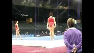 Amelia Hundley - Floor - 2012 Pacific Rim Championships (Podium Training)