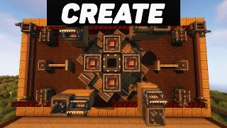 Guide to Create 1.18.2 - 1.19.2 #4 All about glue. Gizmos. Rotation. (minecraft java edition)