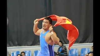 Seagames30: Men Freestyle 125kg Final 1-2 Kaewkoed Puris (Tha) VS Hà Văn Hiếu (Vie)