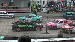 2021 Boonville Fair Afternoon Demo Derby Heat 2 (Compacts)