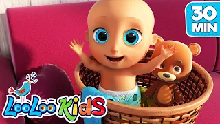🙈 Peek A Boo & Fun Songs for Kids | LooLoo Kids 30-Min Playful Rhymes Compilation