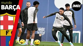 ENTRENAMIENTO BARÇA: Con energías renovadas para comenzar el año con buen pie antes al LAS PALMAS