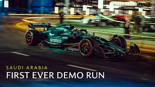 Aston Martin Aramco delivers first ever demo run in Saudi Arabia to inspire the next generation