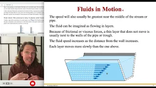 Chapter 9 — 9.4 and 9.5 — Fluid Motion with Bernoulli's Principle