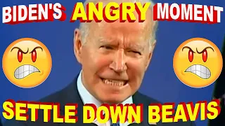Biden FAKES Anger for Dramatic Effect.....