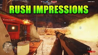 Battlefield 1 - Rush First Impressions | Sinai Desert Gameplay