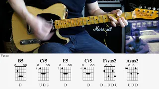 Look On - John Frusciante (Rhythm Guitar Lesson)