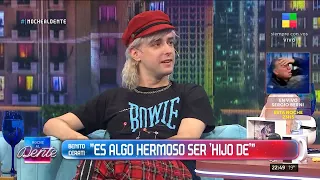 🎙️ Benito Cerati canta en vivo en #NocheAlDente y se confiesa: "Es hermoso 'ser hijo de'"