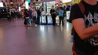 beautiful Venezuelan girls, Fremont Street Experience.