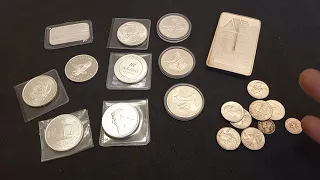 MY FIRST 20 OUNCES OF SILVER..... THE STACKING JOURNEY HAS BEGUN !!