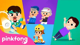 Exercício em Família | Clube de Esportes Pinkfong | Pinkfong Canções para Crianças