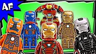 Lego IRON MAN Complete MARK ARMOR SUITS Minifigure Collection