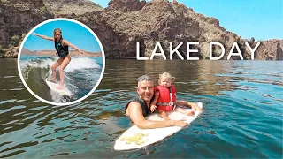 FAMILY LAKE DAY WITH DELLA VLOGS | HOME RENOVATIONS HAVE STARTED!