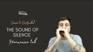 🎶 The Sound Of Silence - Simon & Garfunkel (Harmonica Tab - na Gaita com Tablatura)