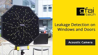 ACOUSTIC CAMERA: Leakage Detection on Windows and Doors