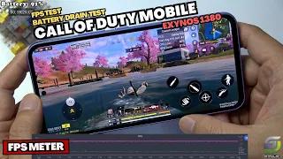 Samsung Galaxy A54 5G test game Call of Duty Mobile CODM