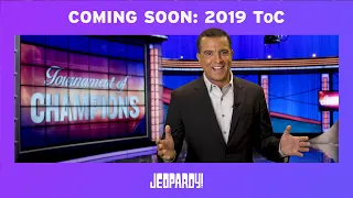 Coming Soon: The 2019 Tournament of Champions | JEOPARDY!
