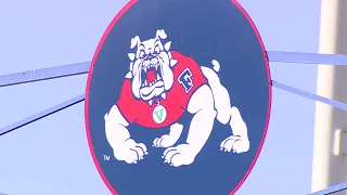 Fresno State Bulldog coach on administrative leave after shattering glass window over fans